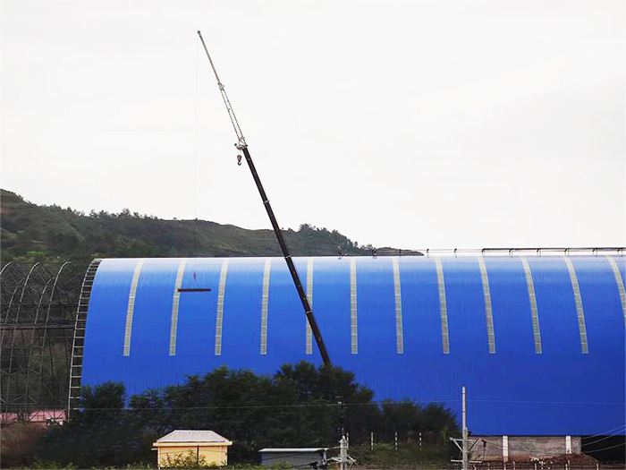 桂平煤棚网架工程