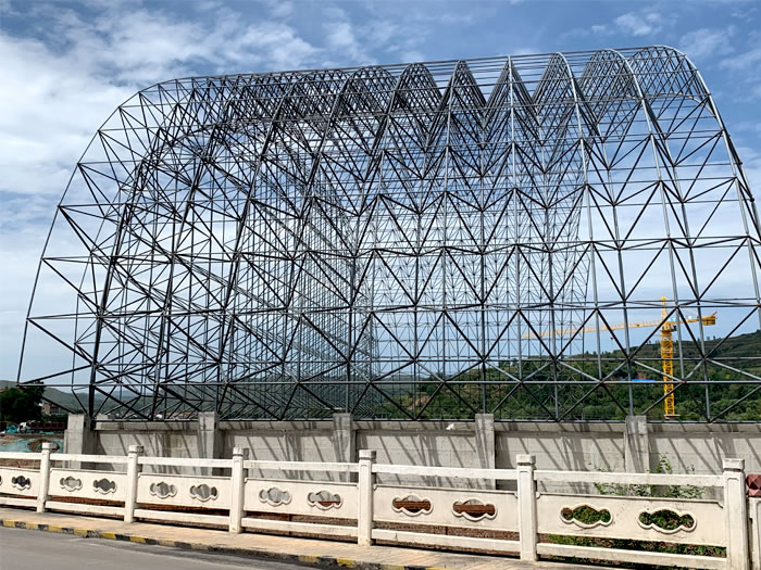 桂平山寨矿储煤棚网架